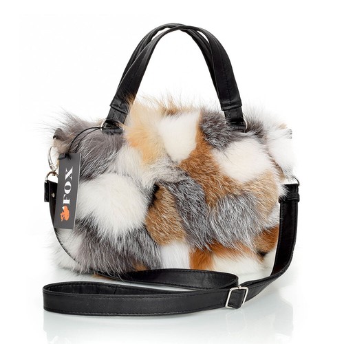 Damen fell handtasche - handtasche, aus