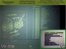Triumph Daytona 1000_750_Ersatzteil_Katalog_Microfich
