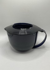 Tupperware Microplus Microcook 1 L Kanne Tupperwave 200 Mikrokanne Dunkel-Blau #