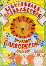 Geburtstagskarte A5 mit Musik