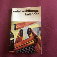 1965 Unfallverhütungskalender