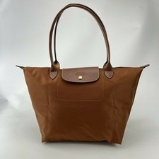 Damen Longchamp Große Umhängetasche L large 1899 - Cognac Farbe