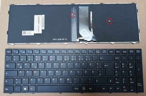 Original tastatur clevo - original,