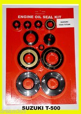 Suzuki T500 Oil Seal Kit Crank
