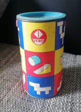 DDR Holzbausteine Bausteine Baukasten Spielzeug Spiel Spielwaren Vero Berbis