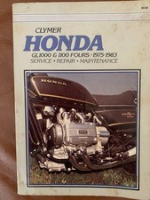Honda Goldwing GL 1000-1100 Reparaturhandbuch, Clymer, ordentlicher Zustand