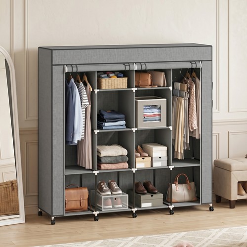Homcom stoffschrank - homcom,