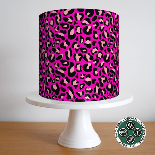 Leopard tortenband party - tortenband, deko