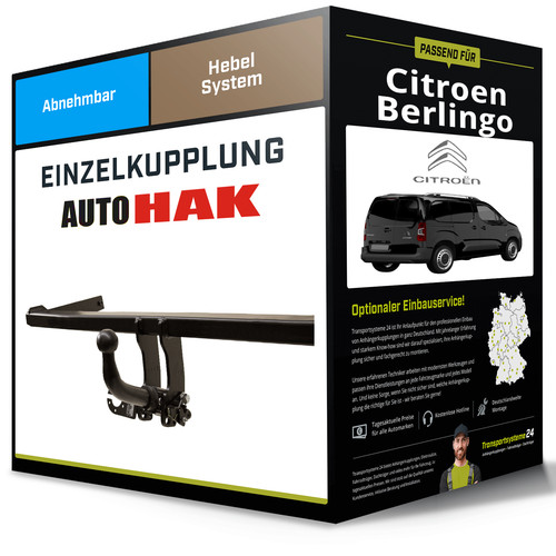 Abnehmbare anhängerkupplung - abnehmbare,
