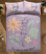 Brandneu Disney Tinkerbell Wendebettbezug - King Size Lila