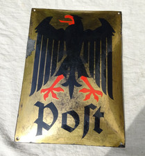 Altes Emailschild Post