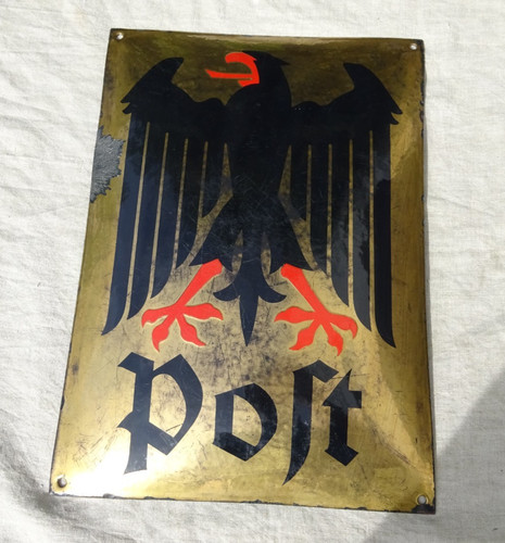 Altes emailschild post - emailschild,