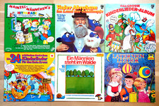 KINDERLIEDER - Mainzelmännchen - Vader Abraham Die Schlümpfe . . . 7 x Vinyl