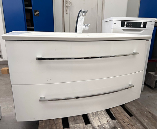 Wandmontage bad waschtisch 100 - bad-waschtisch,