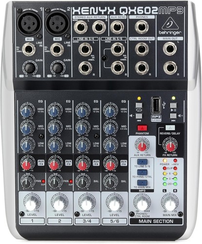 Behringer xenyx qx602mp3 mit - xenyx,