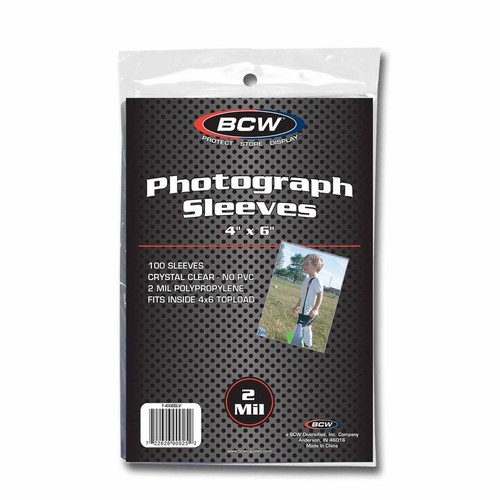 Soft sleeves 4x6 - von, bcw