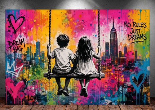 Leinwand bild xxl abstrakt - er,