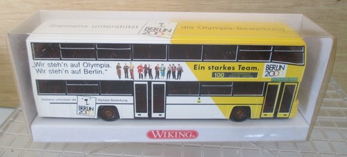 Wiking man doppeldeckerbus - wiking:,