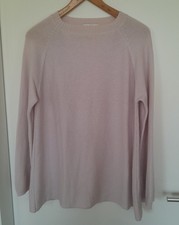 Allude Damen  Pullover Gr. XL 70 % Wolle 30 % Cashmere Rose