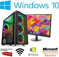 Fast Gaming PC Konvolut GÜNSTIG i3 i5 i7 2TB 16GB RAM GTX 1660 Windows 10 NEU