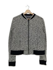 TOMMY HILFIGER Bomberjacke Damen Jacke Gr. DE 36 schwarz-weiß Casual-Look