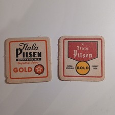2ALTE BIERDECKEL Itala Pilsen Birra Speciale Export Bier Bierfilze Sammlerstücke