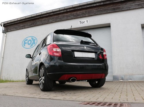Edelstahl sportauspuff skoda - edelstahl,