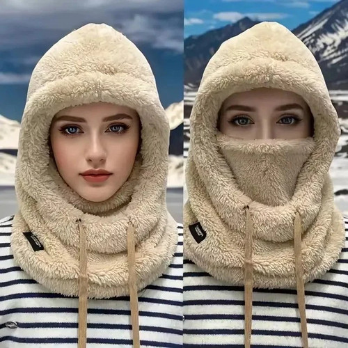Mütze schal set damen winter - schal,