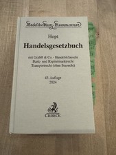 Hopt Handelsgesetzbuch HGB
