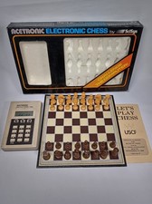 Vintage Acetronic Electronic Chess by SciSys 1978 komplett verpackt mit Handbuch