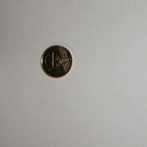 Euro münze einfarbig - 1,