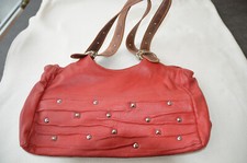 Cromia Italienische Leder Tasche Damen Rot - Einfach TOP