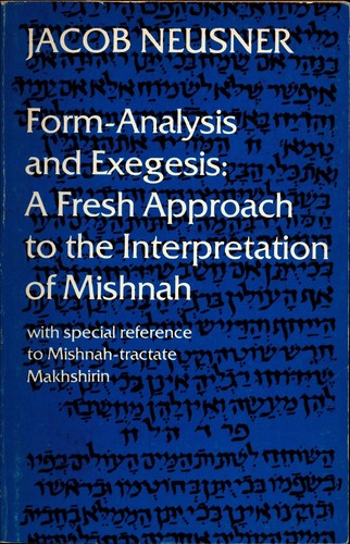 Form analysis and exegesis a - form-analysis, exegesis:
