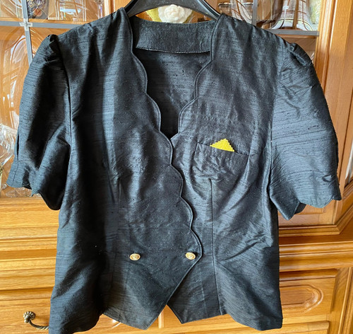 Trachtenbluse schwarze