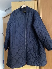 damen steppmantel 52marine Neu