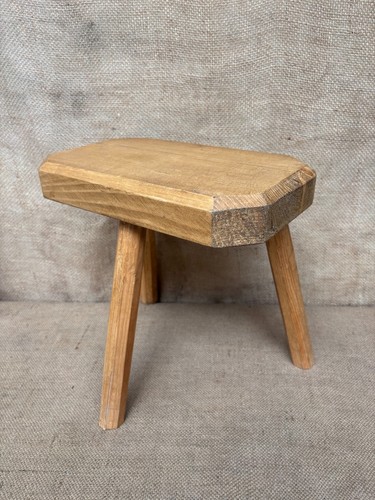 Hocker aus gewachster kiefer - kiefer,