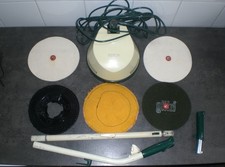 Vorwerk Bohnermaschine Poliermaschine Bohner Blocker mit 2 x Stiel + 5 Scheiben