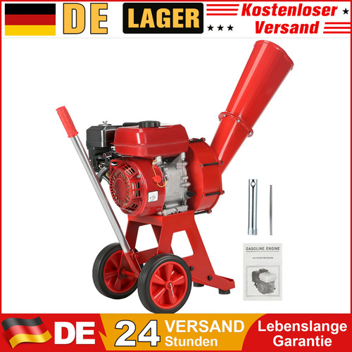 Benzin häcksler schredder - häcksler,