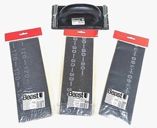 Trockenbau Hand-Schleifer mit verschiedenen Schleifgitter Gipskarton Schleifer