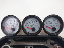 Vintage VDO Zusatzinstrumente Audi S2 / Quattro 3-er Satz 52mm