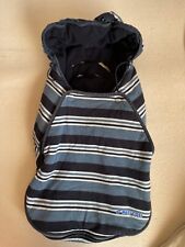 Original Maxi-Cosi Fußsack für Babyschale Cabriofix Citi blau mit Streifen