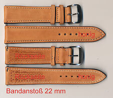 VINTAGE-Uhrenband inkl. Wechsel-Federsteg - 22 mm normal