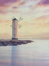  Originales Gemälde, Aquarell