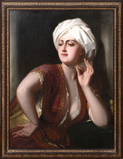 Große orientalistische Dame