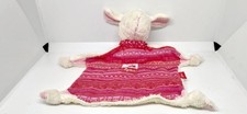 Schmusetuch Schnuffeltuch von Sigikid Schaf rosa-rot ca. 31 x 26 cm
