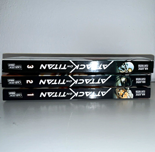 Attack titan manga set - attack,