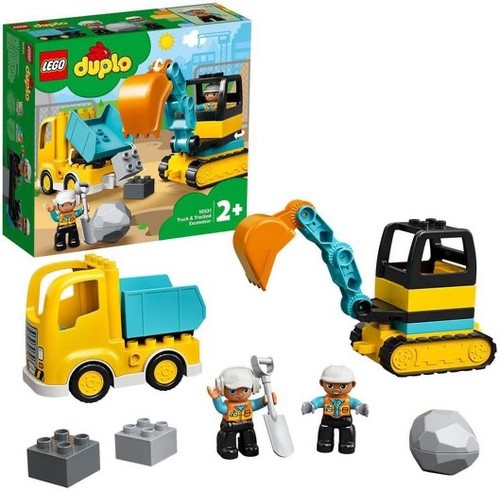 Lego 10931 duplo town - lego, bagger