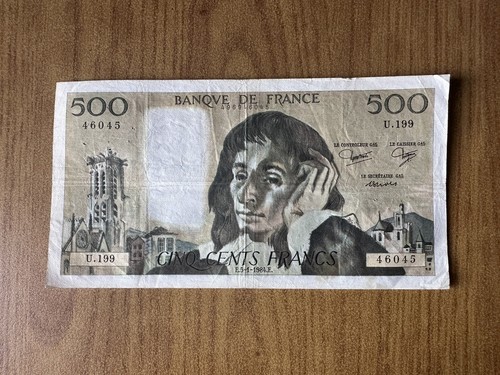 Banknote frankreich 500 francs - 500,