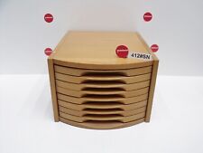 Zahnschrank Heraeus Kulzer leer mit 8 Schubladen aus edlem Holz Nr.214