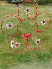 Kerzenhalter zum Hängen rot